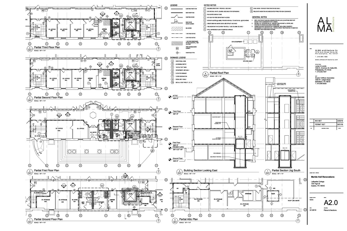 Markle Hall Interior Renovation Underway · Facilities Planning